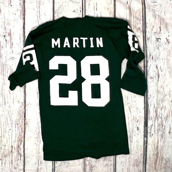 VTG Curtis Martin New York Jets NFL Football Pro Player Boys Youth Kids Tshirt - Picture 2 of 5